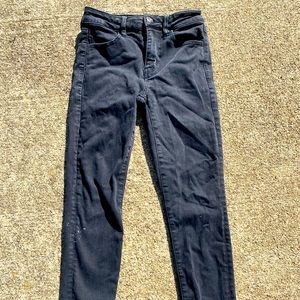 Black jeans American Eagle Next level stretch short